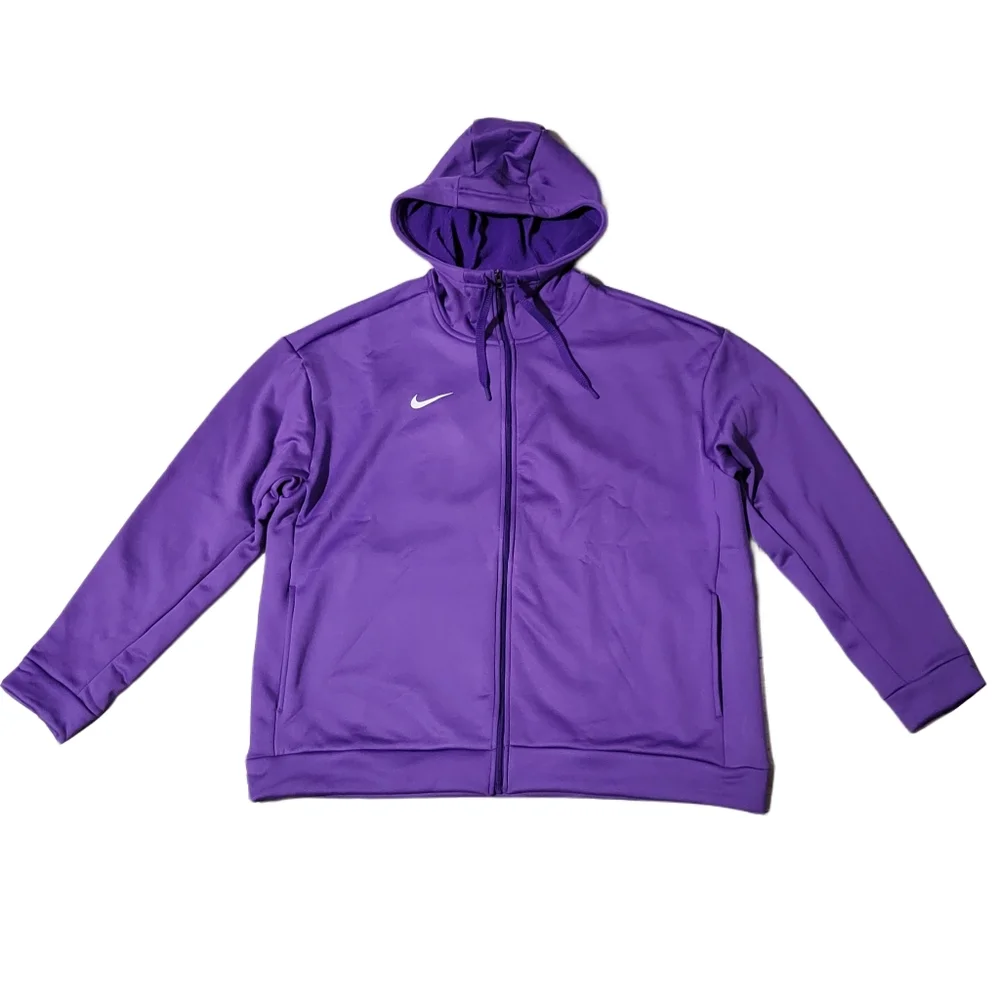 Nike Thermal Full Zip Purple Jacket Women's Size Large